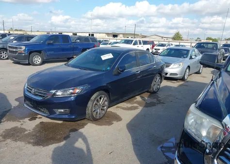 2014 Honda Accord Sport z USA, uszkodzony, nr VIN 1HGCR2F57EA023473